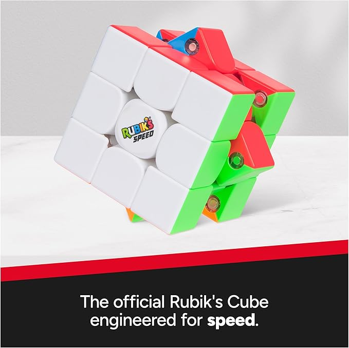 Rubik’s Cube, 3x3 Magnetic Speed Cube, Problem-Solving Challenging Puzzle Toynix