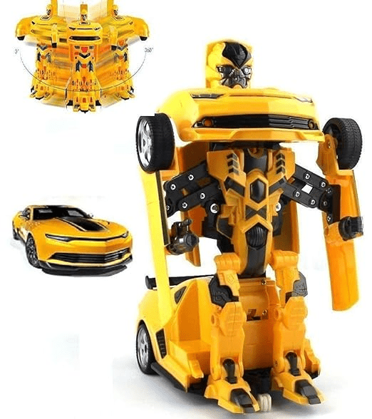 Transformer Robot Car Toy With Lights & Sound For Kids - Toynix
