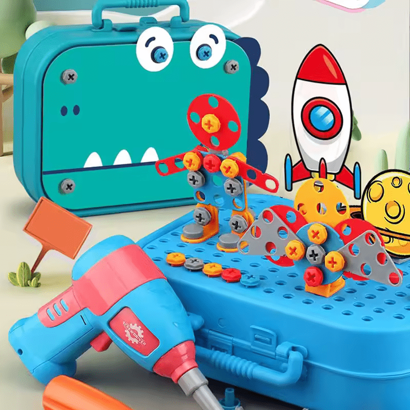 Creative 3D Drill Screw Space Simulation Screw Tool Box - Toynix