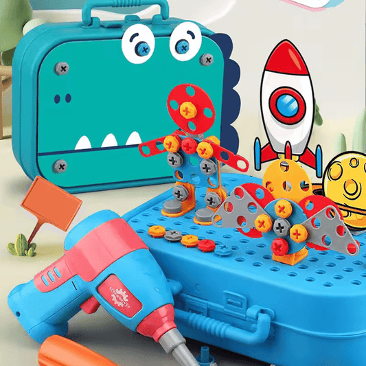 Creative 3D Drill Screw Space Simulation Screw Tool Box - Toynix