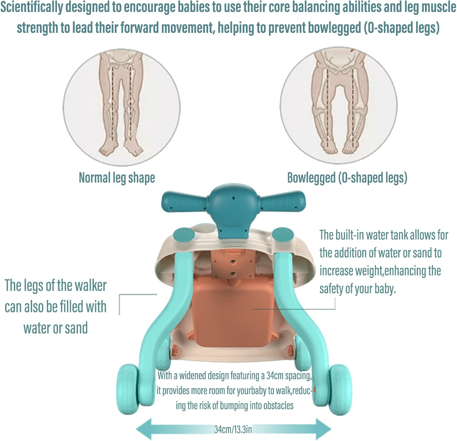 Baby Push Walker with Wheels - Toynix
