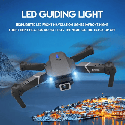 E88 PRO Drone with Dual Camera & LED Lights - Toynix