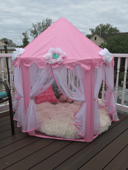 Princess Castle Play Tent House for Kids – Dreamy Playhouse for Your Little Princess - Toynix