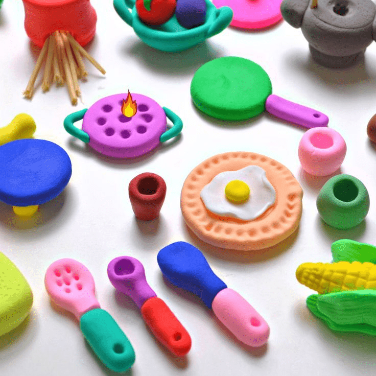 DIY Soft Creative Modelling Clay Super Light - Toynix