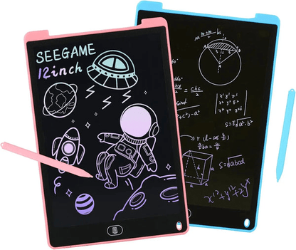 12 Inch LCD Multicolor Screen Writing Tablet Erasable Writing Board - Toynix