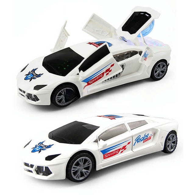 3D Super Car With 360 Degree Rotation For Kids - Toynix
