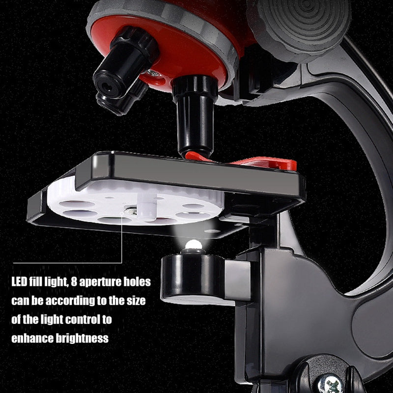 1200 Times Microscope Toys Primary School Biological Science Experiment - Toynix