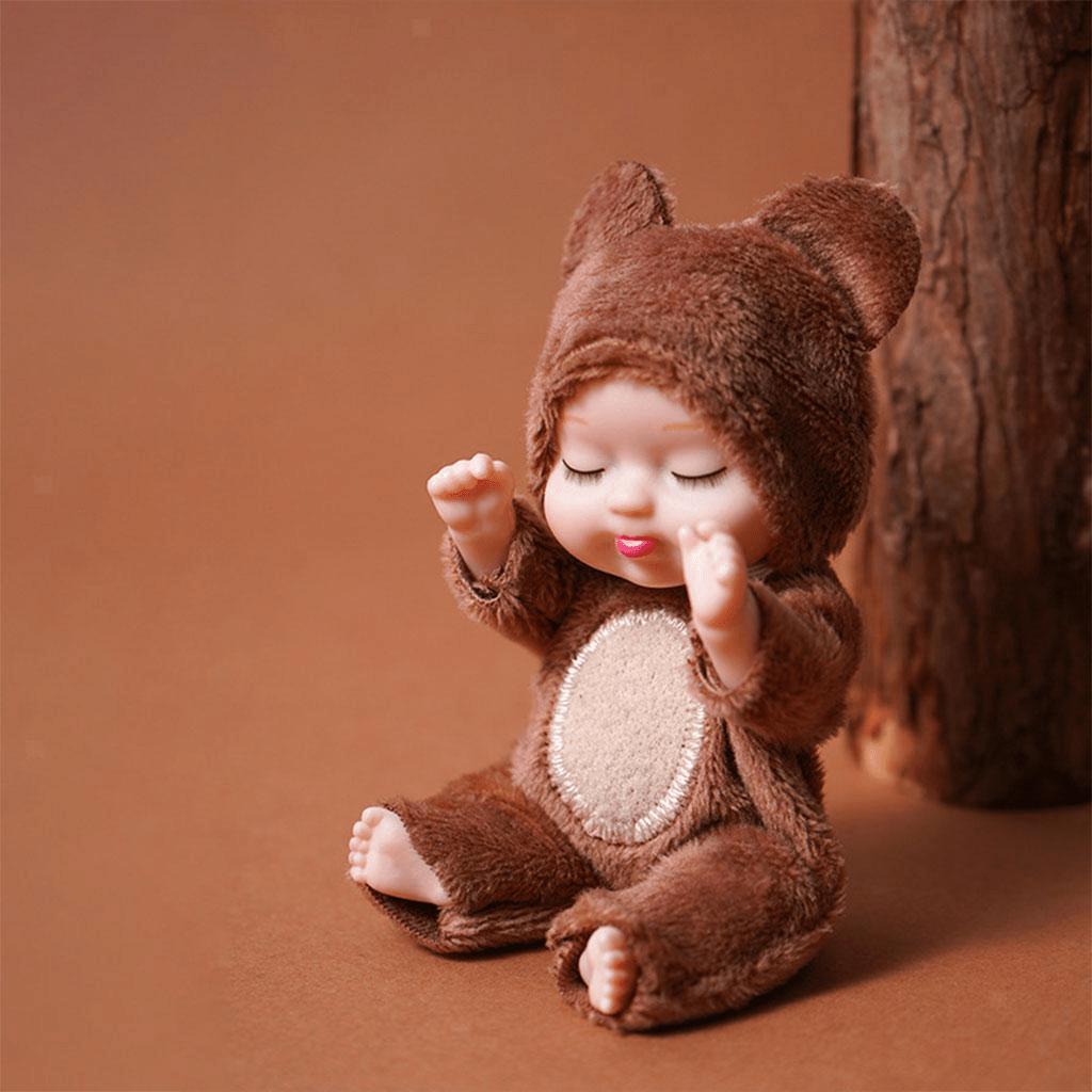 Mini Cute Sleeping Baby Dolls For Kids 6 Pcs - Toynix