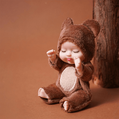 Mini Cute Sleeping Baby Dolls For Kids 6 Pcs - Toynix