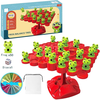 Fun Frog Balance Tree Balancing Board Game Toynix