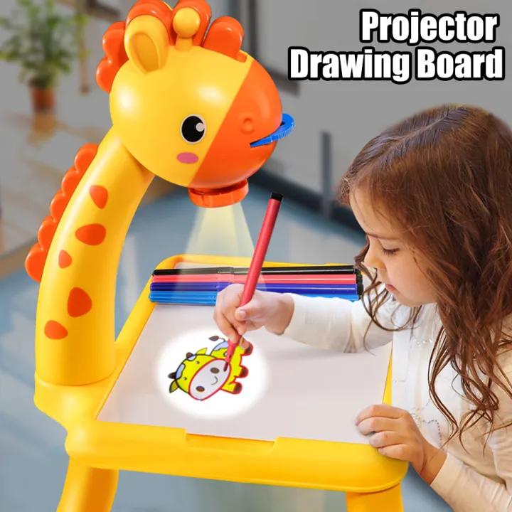 3 In 1 Kids Painting Drawing Activity Kit Projector Table Toynix