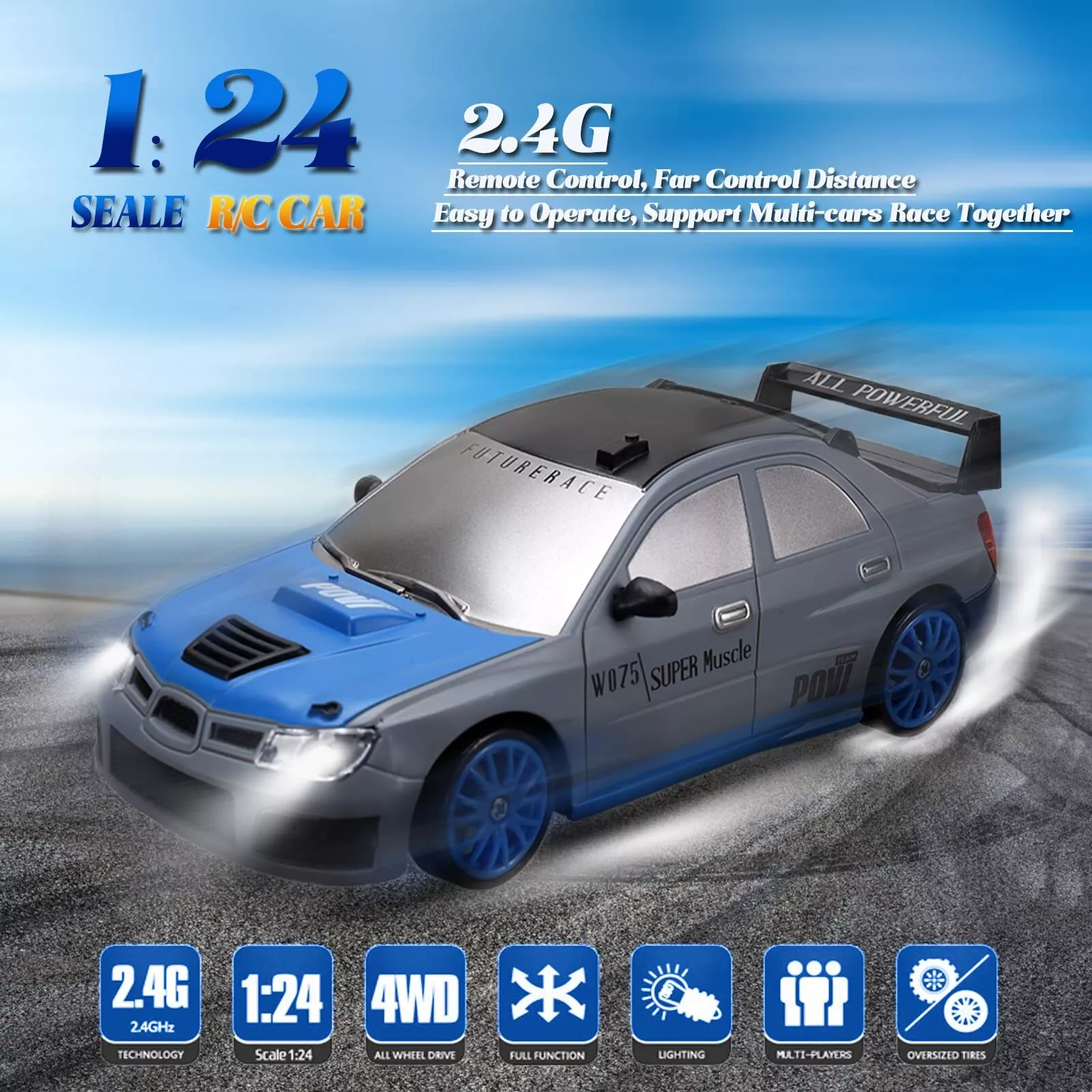 Remote Control Car RC Drift Car High Speed Car For Kids Toynix