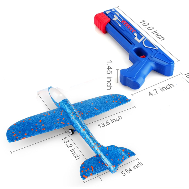 Catapult Gun Aircraft Creative Toy Flying Contes 2 in 1 Toy For Kid Fun Toy For kids - Toynix