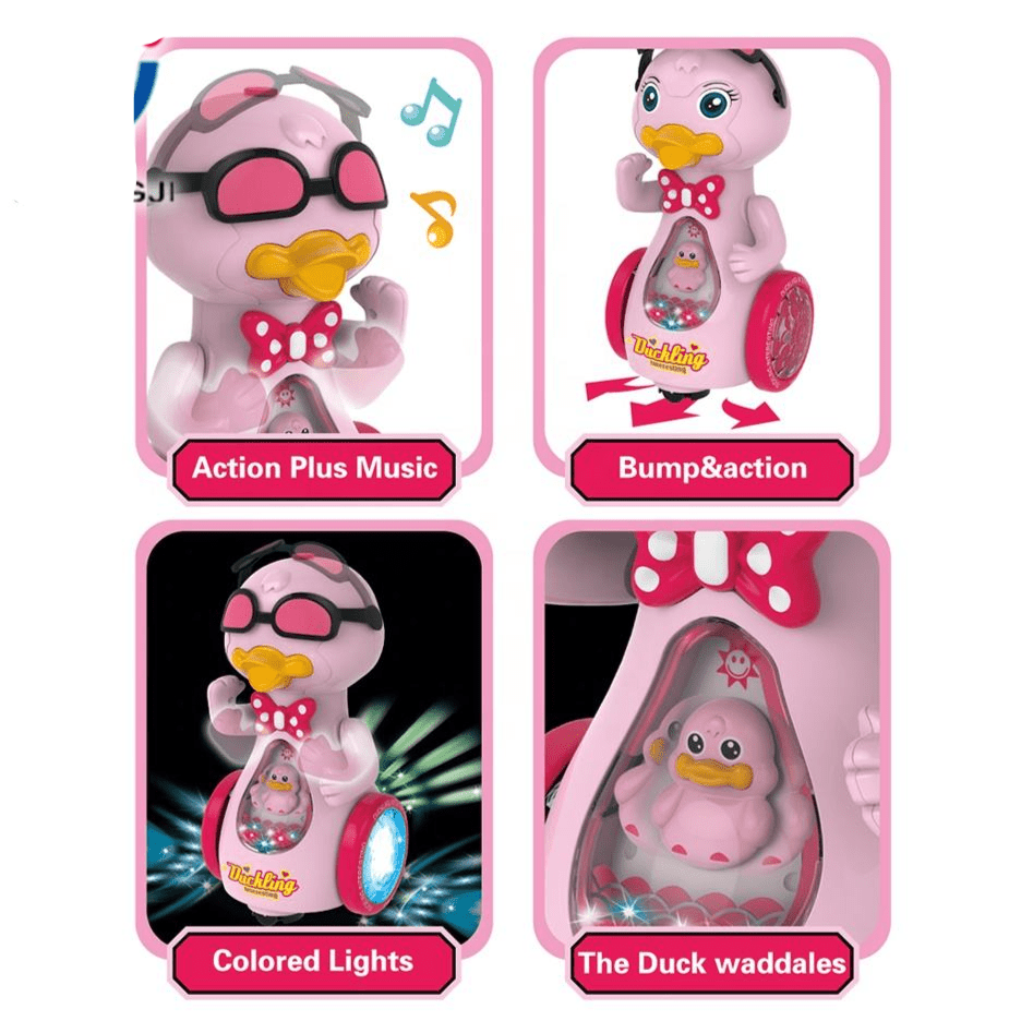 Walking & Singing Duck with Spray - Toynix