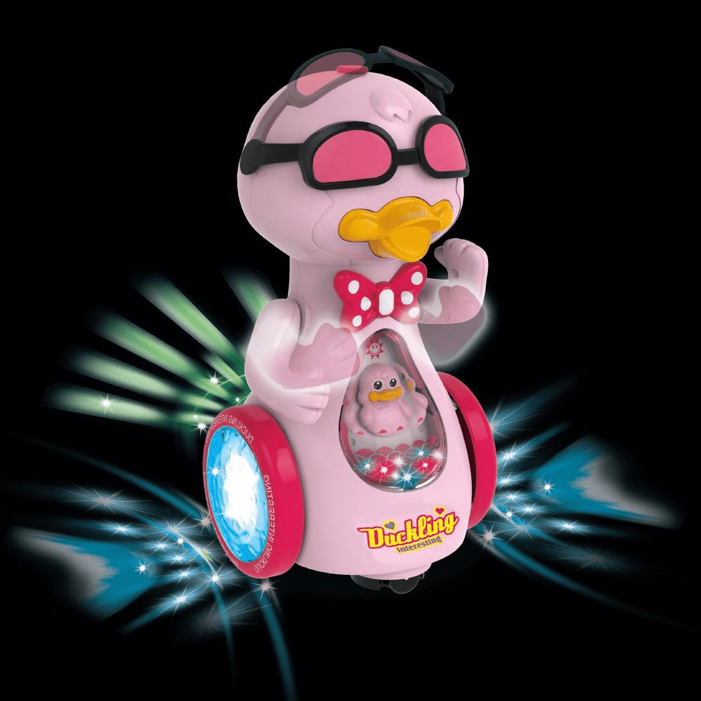 Walking & Singing Duck with Spray - Toynix