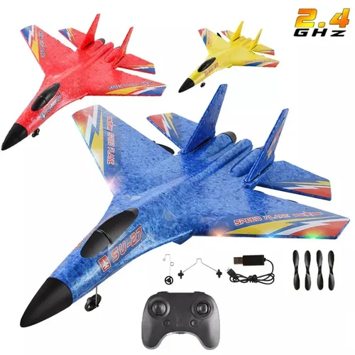 Remote Control Flying Foam Airplane RC Plane for Kids