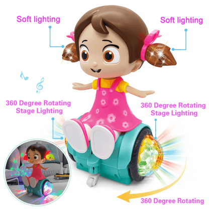 Electric Doll Toy With Lights & Music For Girls - Toynix