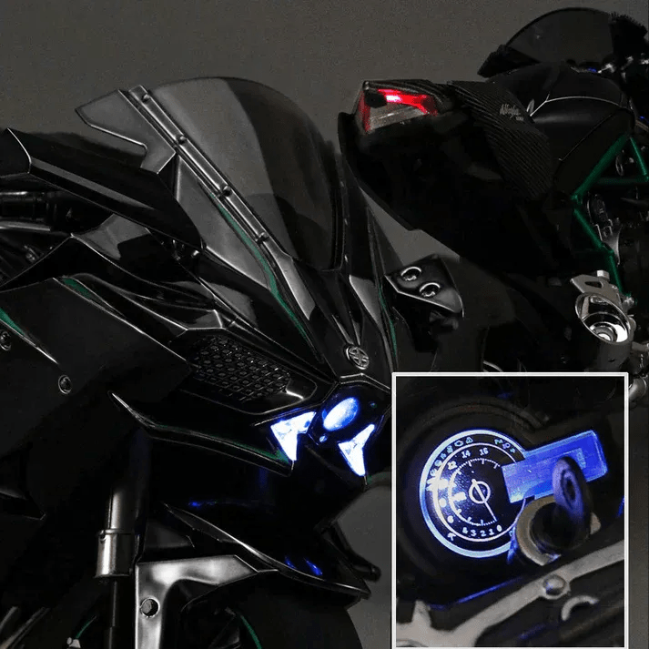 Kawasaki Ninja H2R Diecast Collection Premium Bike - Toynix