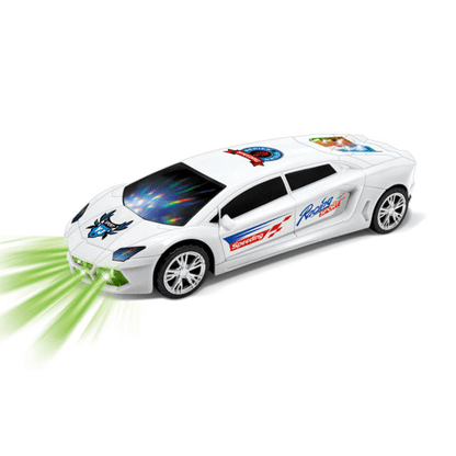 3D Super Car With 360 Degree Rotation For Kids - Toynix