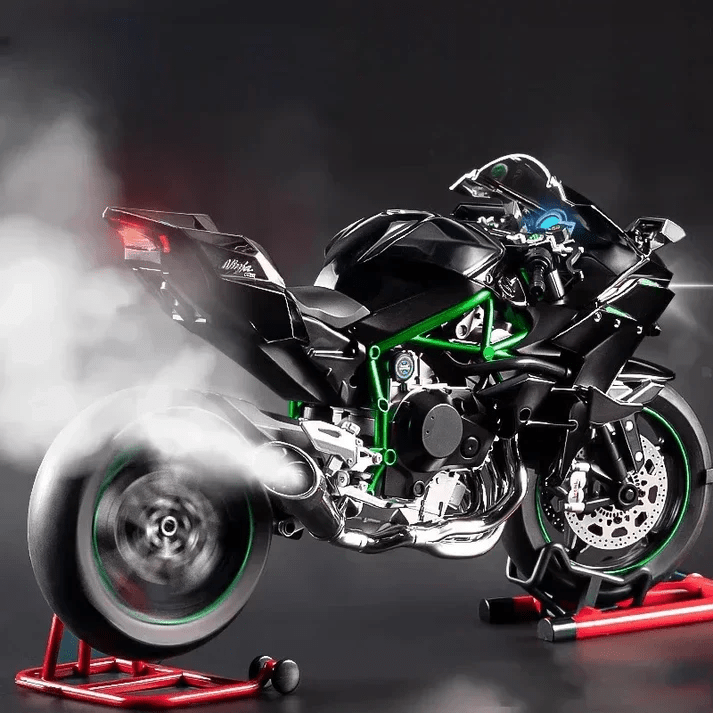 Kawasaki Ninja H2R Diecast Collection Premium Bike - Toynix