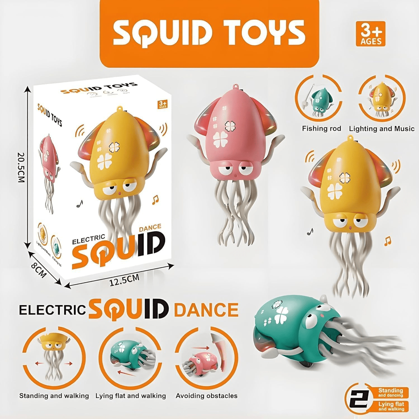 Electric Dancing Octopus Toy - Toynix