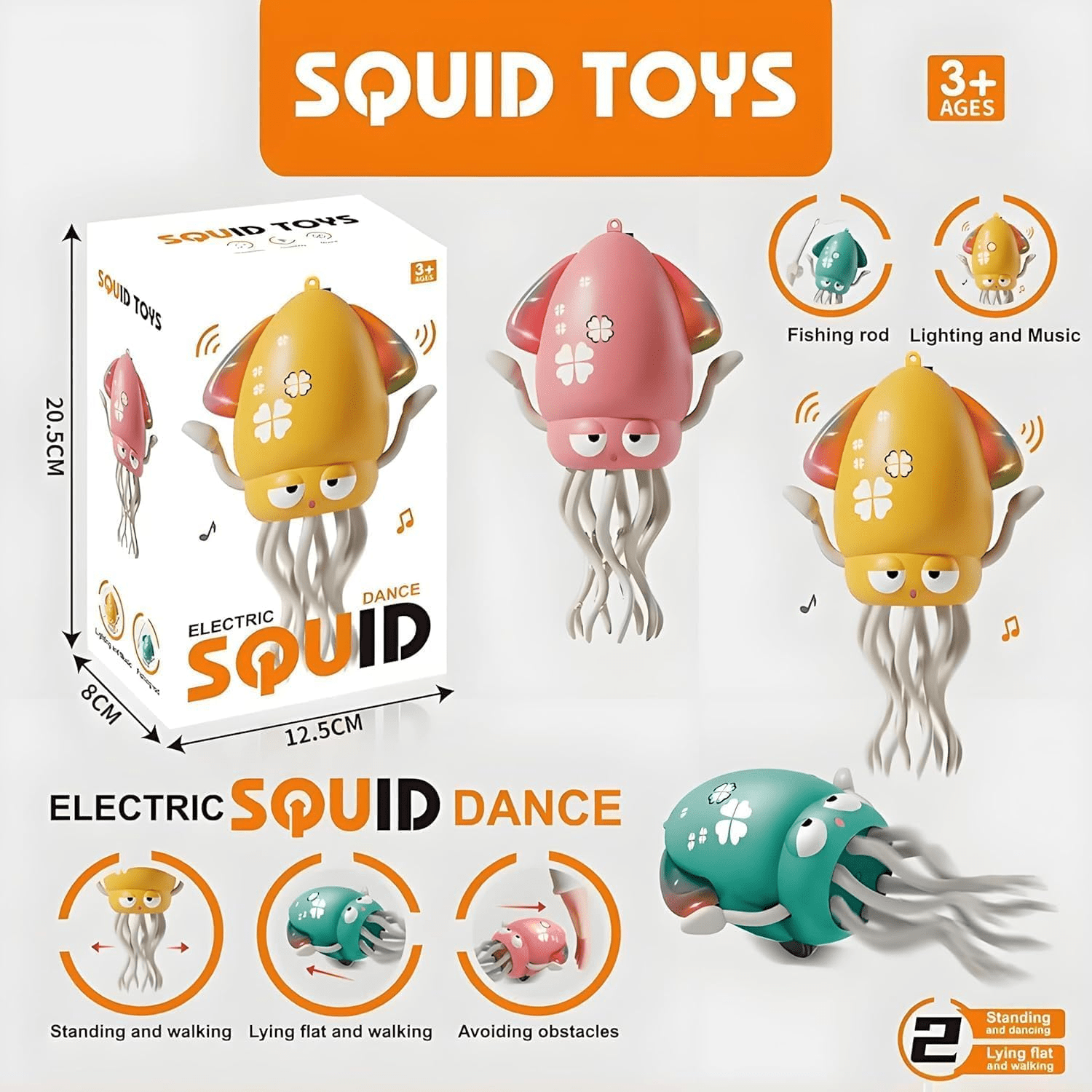Electric Dancing Octopus Toy - Toynix