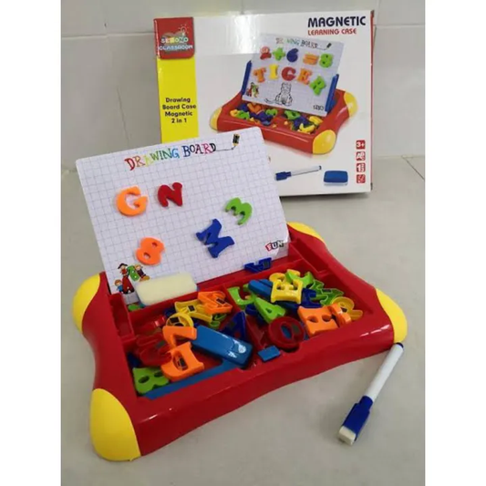 Magnetic Board with Letters & Numbers for kids Toynix