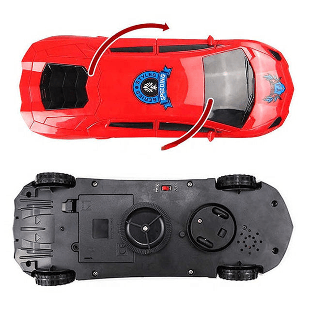 3D Super Car With 360 Degree Rotation For Kids - Toynix