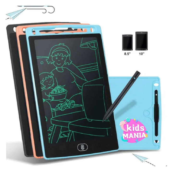 LCD Multicolor Screen Writing Tablet Erasable Writing Board Toynix