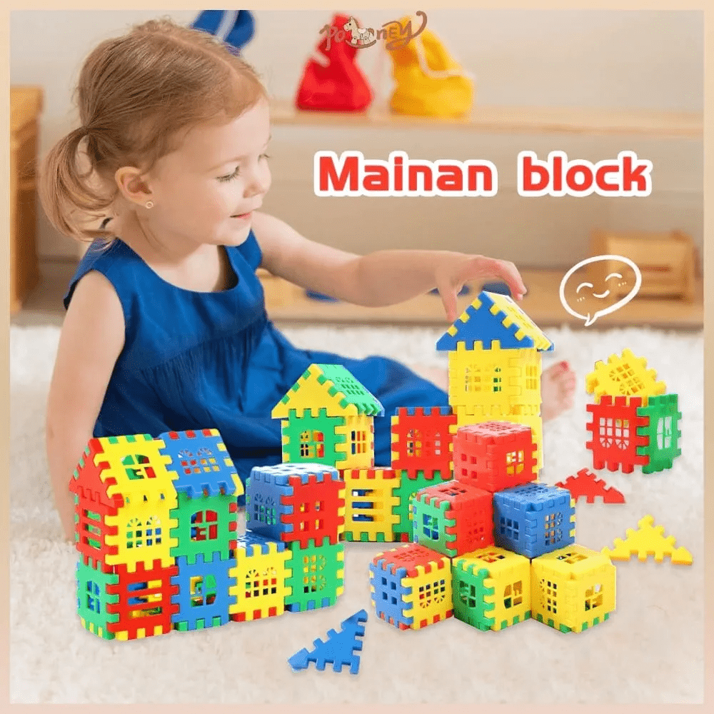 House Building Blocks For Kids - Toynix