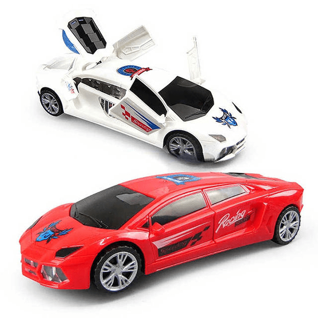 3D Super Car With 360 Degree Rotation For Kids - Toynix