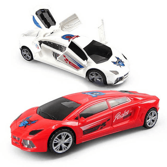 3D Super Car With 360 Degree Rotation For Kids - Toynix