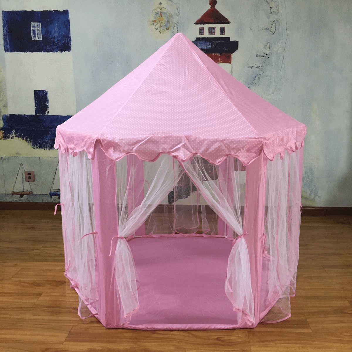 Princess Castle Play Tent House for Kids – Dreamy Playhouse for Your Little Princess - Toynix
