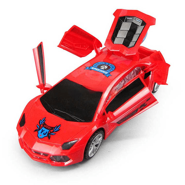 3D Super Car With 360 Degree Rotation For Kids - Toynix