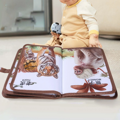 Animal Tactile Book For kids