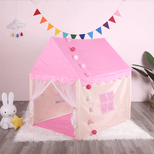 Kids Indoor House Playhouse Tent - Toynix