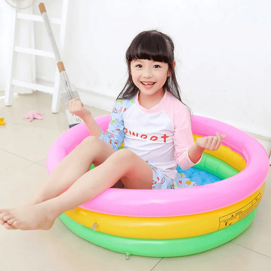 Rainbow Swimming Pool For Kids - 2 FT - Toynix