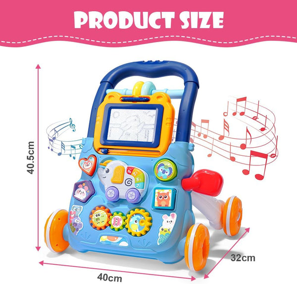 Baby Push Walker With Writing Screen