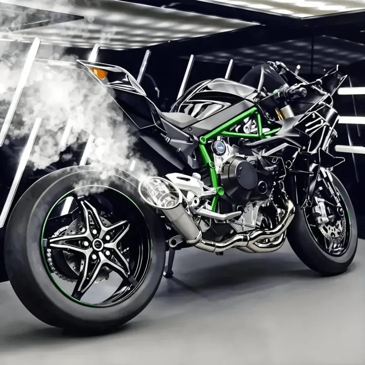 Kawasaki Ninja H2R Diecast Collection Premium Bike - Toynix