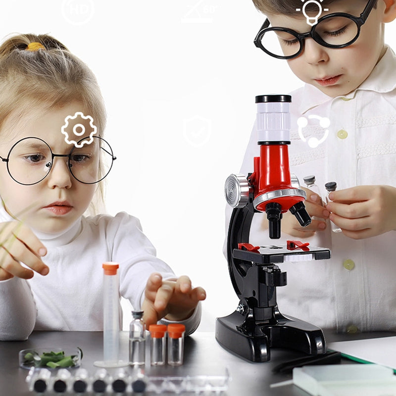 1200 Times Microscope Toys Primary School Biological Science Experiment - Toynix