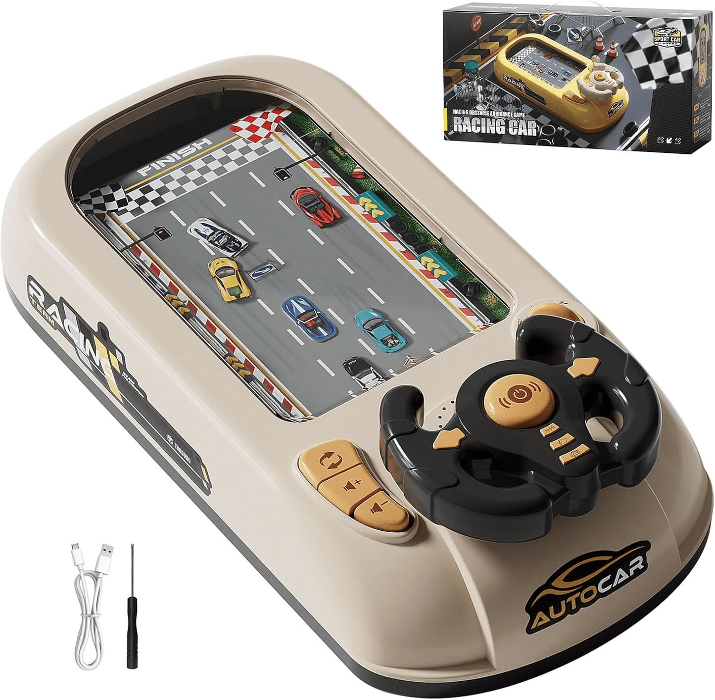 Simulated Driving Car Racing Game For Kids - Toynix