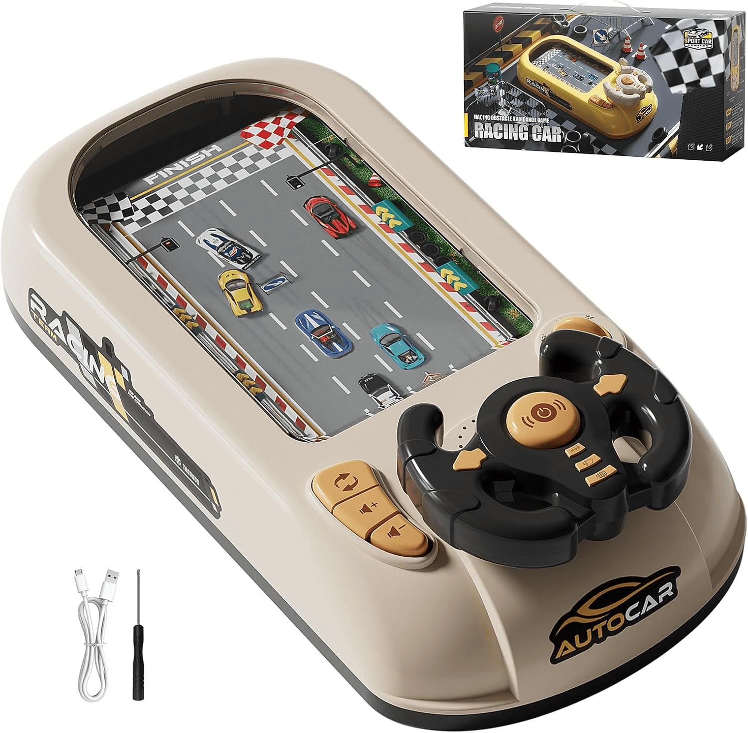 Simulated Driving Car Racing Game For Kids - Toynix