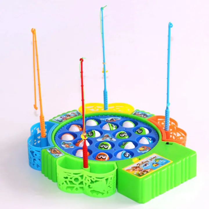 Fishing Game With Rotating Fishes Toynix