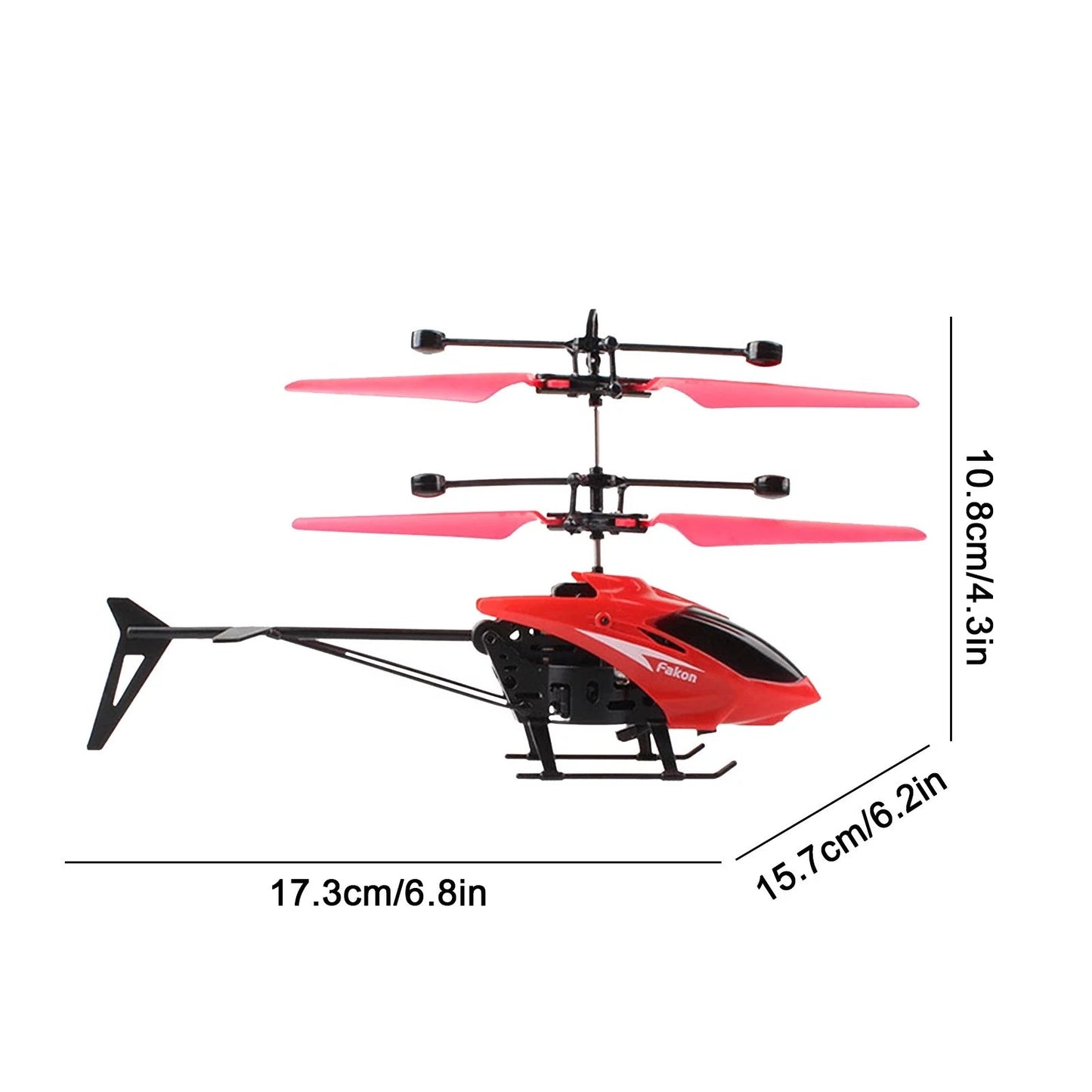 Premium Remote Control Helicopter for Kids and Adults, Gyro RC Helicopter, Indoor/Outdoor Helicopter Toy Toynix