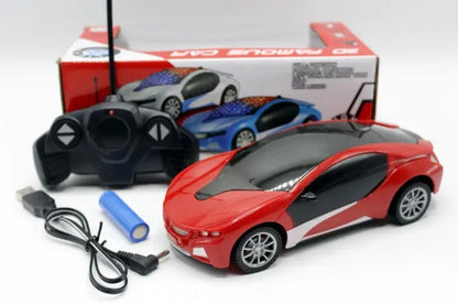 3D Model Remote Control Car with Light & Flashing Toynix