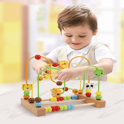 Wooden Bead Maze Toys For Kids
