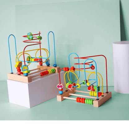 Wooden Bead Maze Toys For Kids