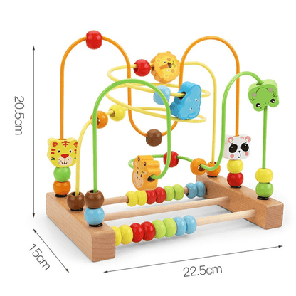 Wooden Bead Maze Toys For Kids