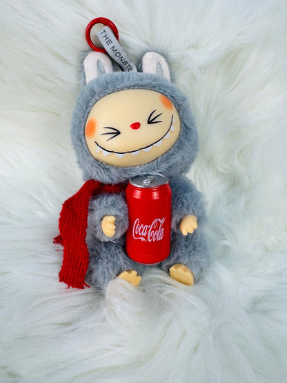 Labubu Monster Coca - Cola Series Plush Keychain Blind Box - 1 PC - Toynix