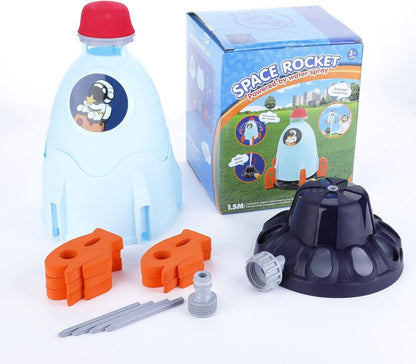 Outdoor Water Rocket Sprinkler—360 degree Rotation Rocket Water Spray - Toynix